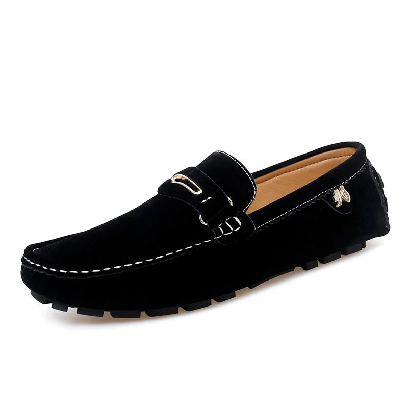 Mocassins Coloré Cuir Automne
