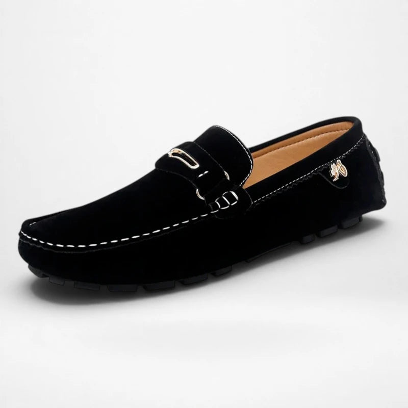 Mocassins Coloré Cuir Automne