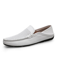Mocassins Homme Cuir Slip-On