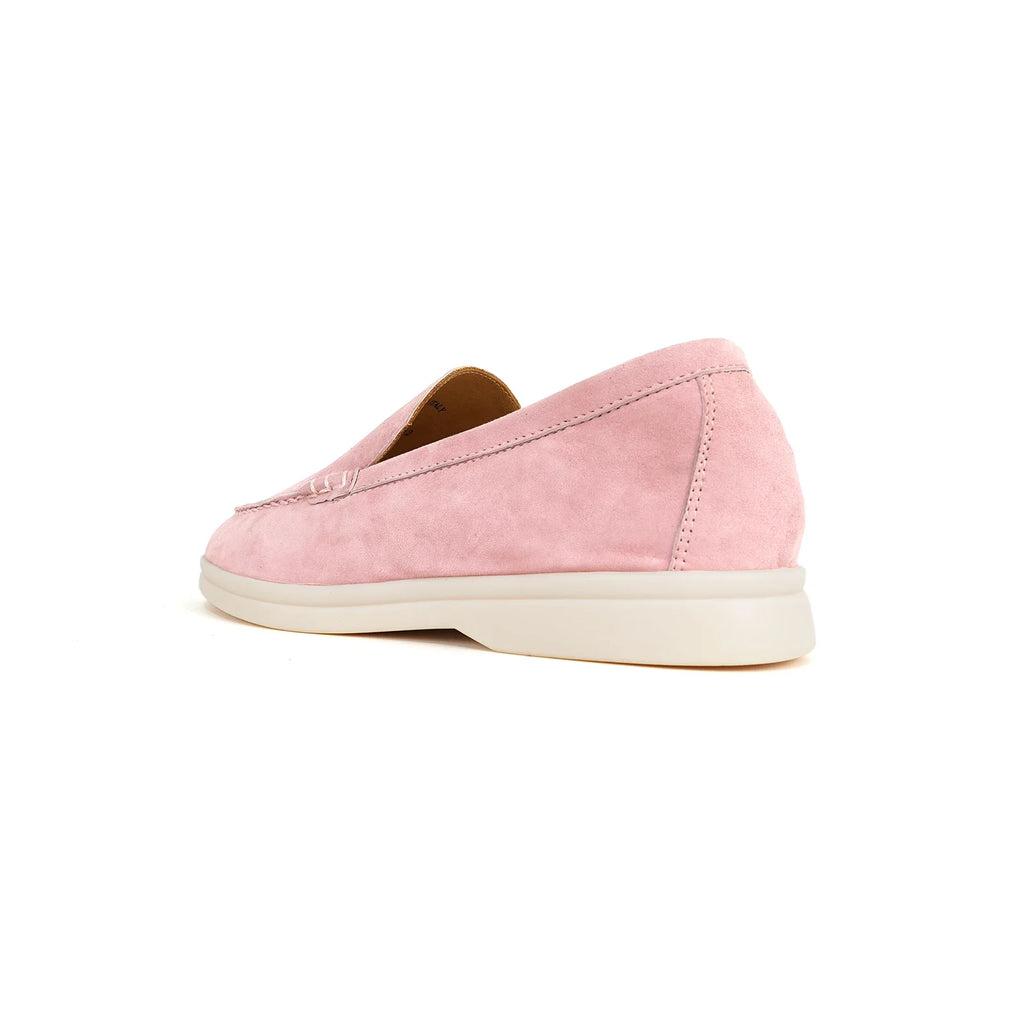 Mocassins Femme Cuir Rétro Classique