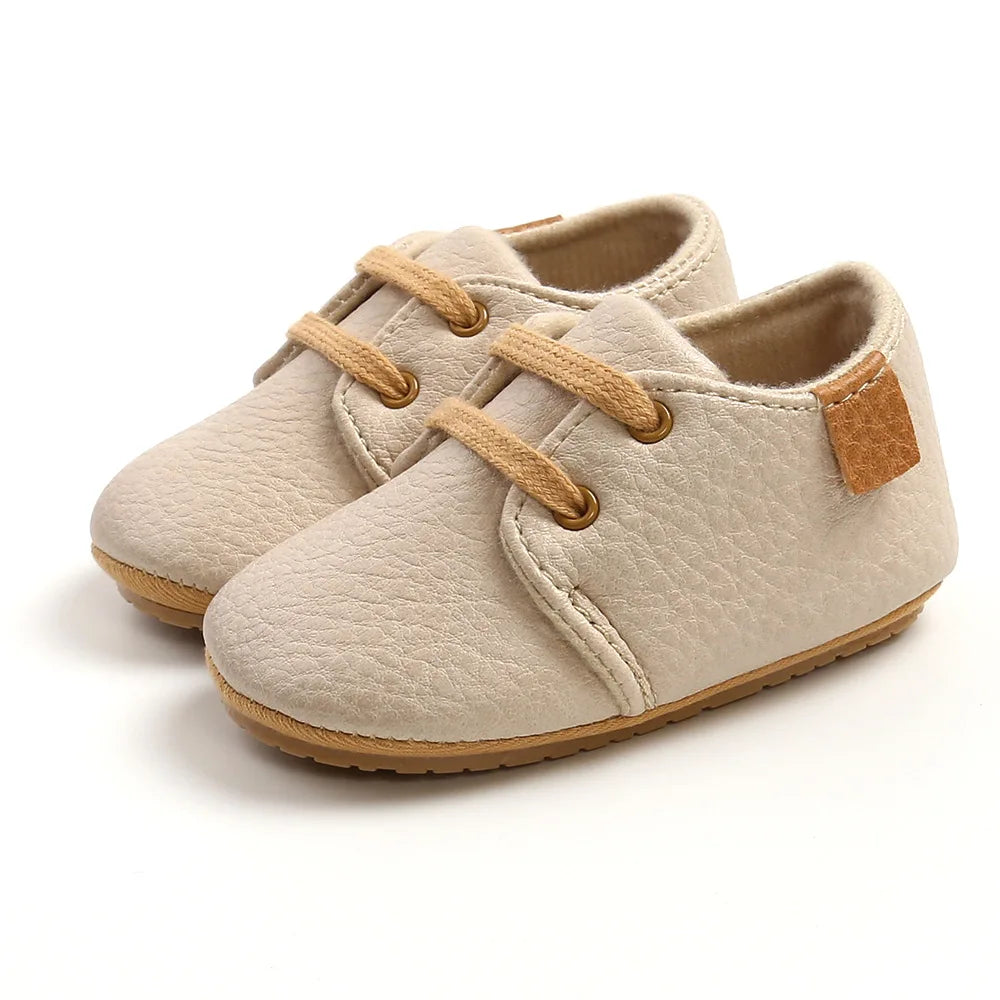Bottes Bébé PU Rétro Antidérapant