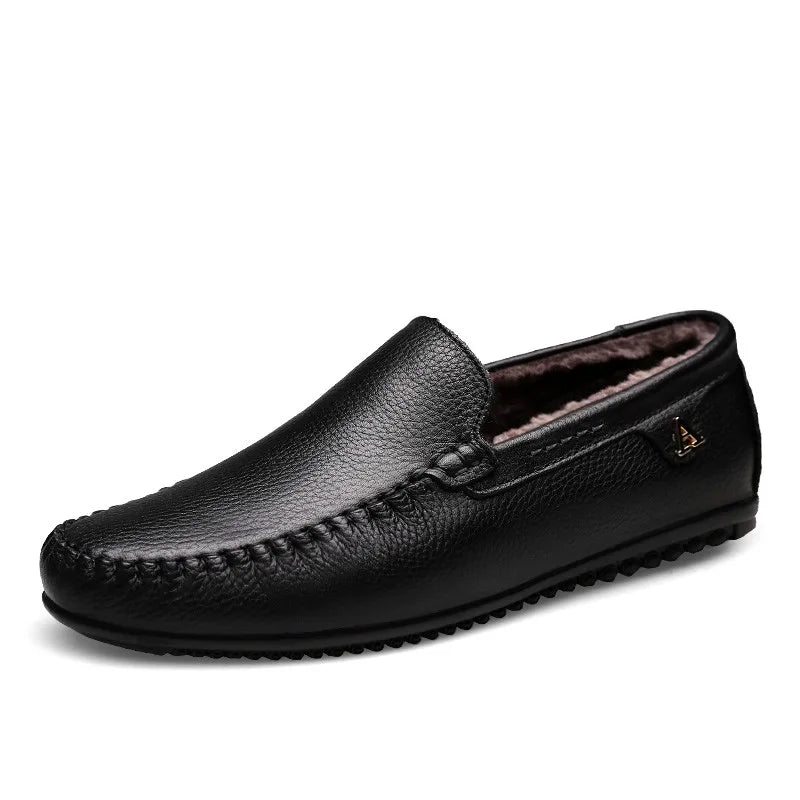 Mocassins Homme Cuir Designer Driving