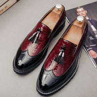 Mocassins Homme Cuir Croco