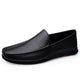 Mocassins Homme Cuir Italien Noir
