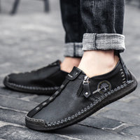 Mocassins Homme Cuir Grandes Tailles