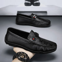 Mocassins Homme Italien Cuir