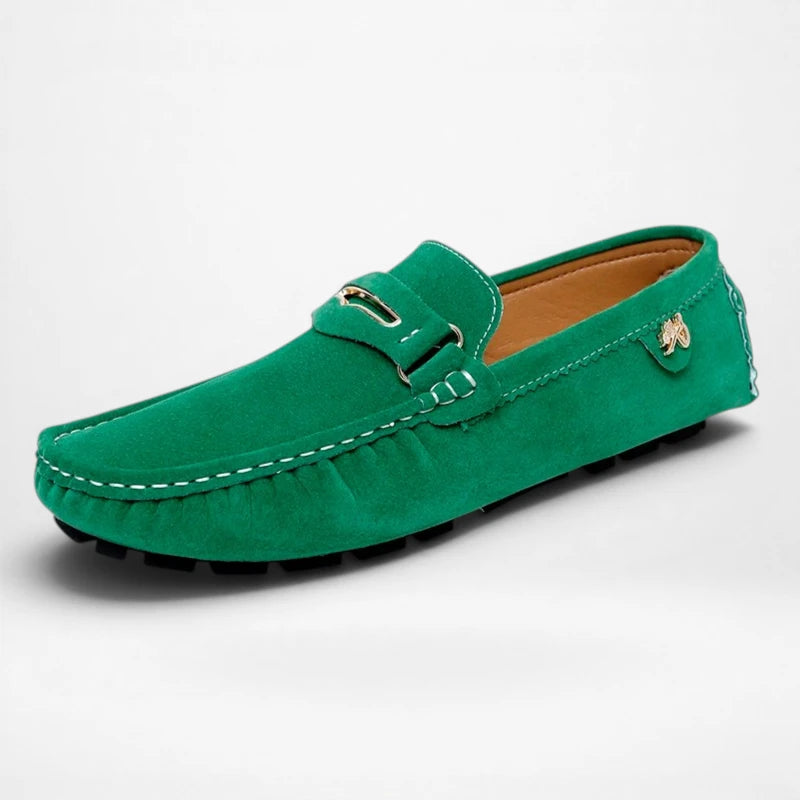 Mocassins Coloré Cuir Automne
