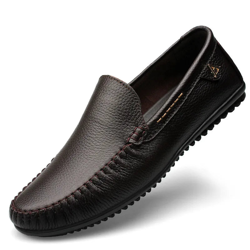 Mocassins Homme Cuir Designer Driving