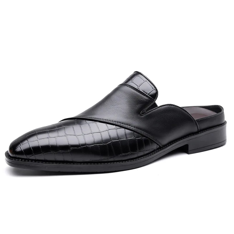 Mules Homme Été Cuir