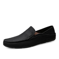 Mocassins Homme Cuir Slip-On