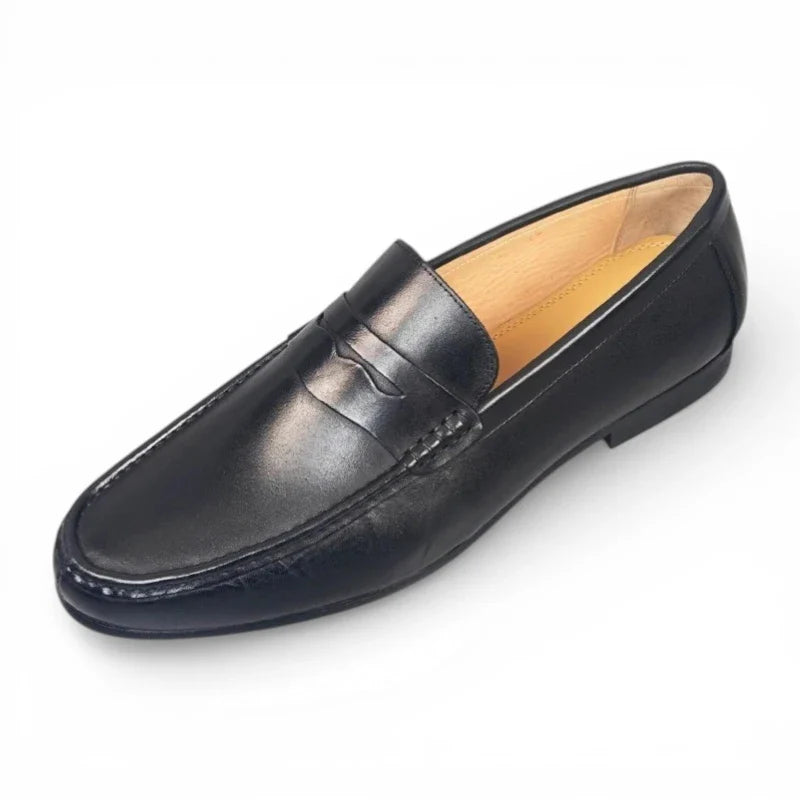 Mocassins Homme Penny Cuir Classique