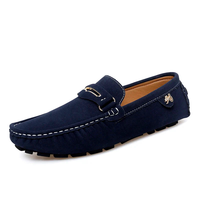 Mocassins Coloré Cuir Automne