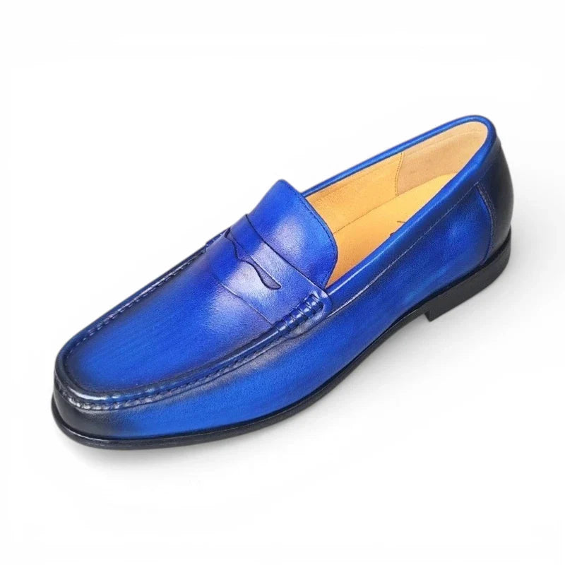 Mocassins Homme Penny Cuir Classique