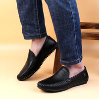 Mocassins Homme Cuir Designer Driving