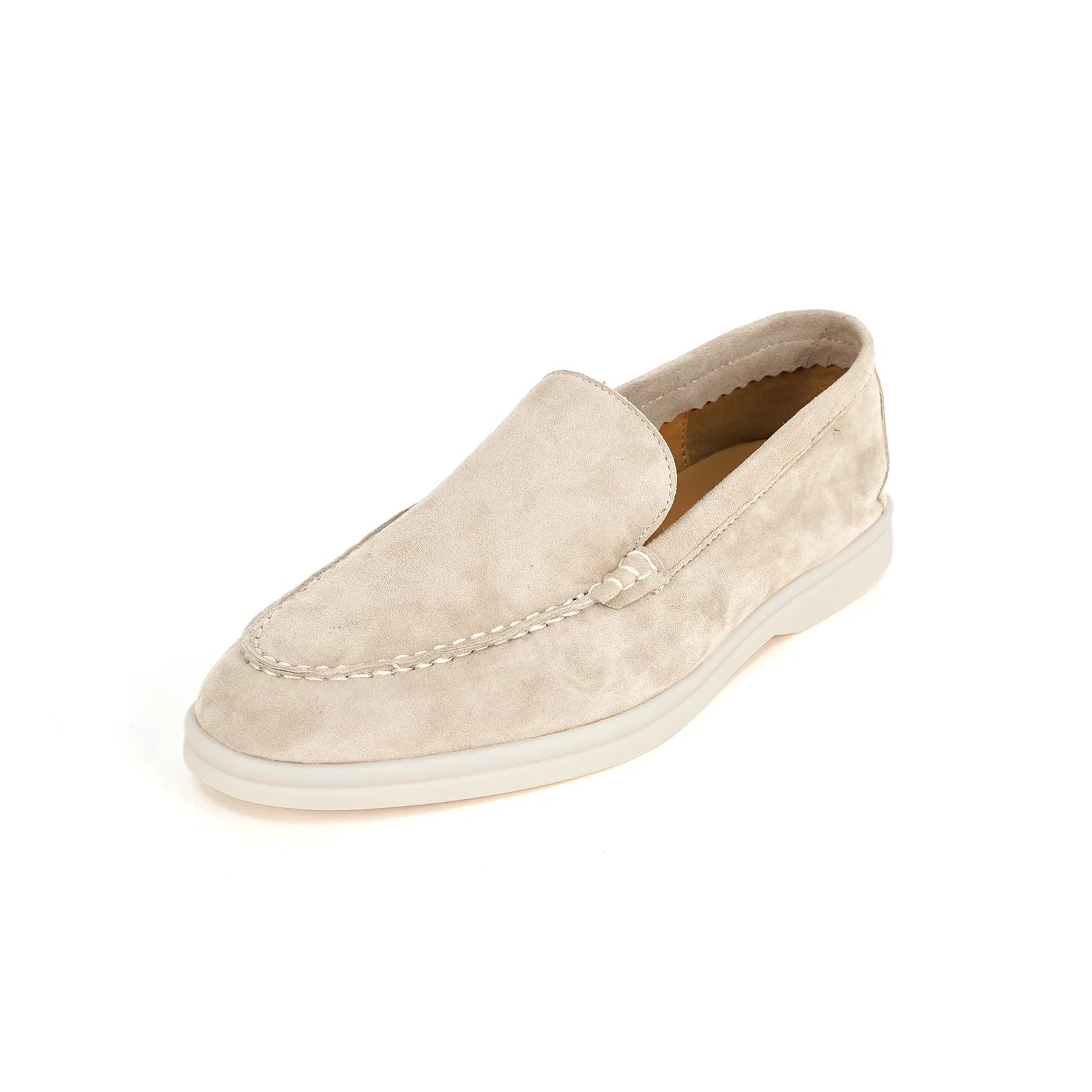 Mocassins Femme Cuir Rétro Classique