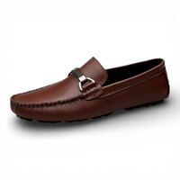 Mocassins Cuir Bureau Slip-On