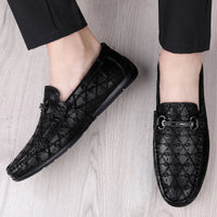 Mocassins Homme Cuir Noir 2026