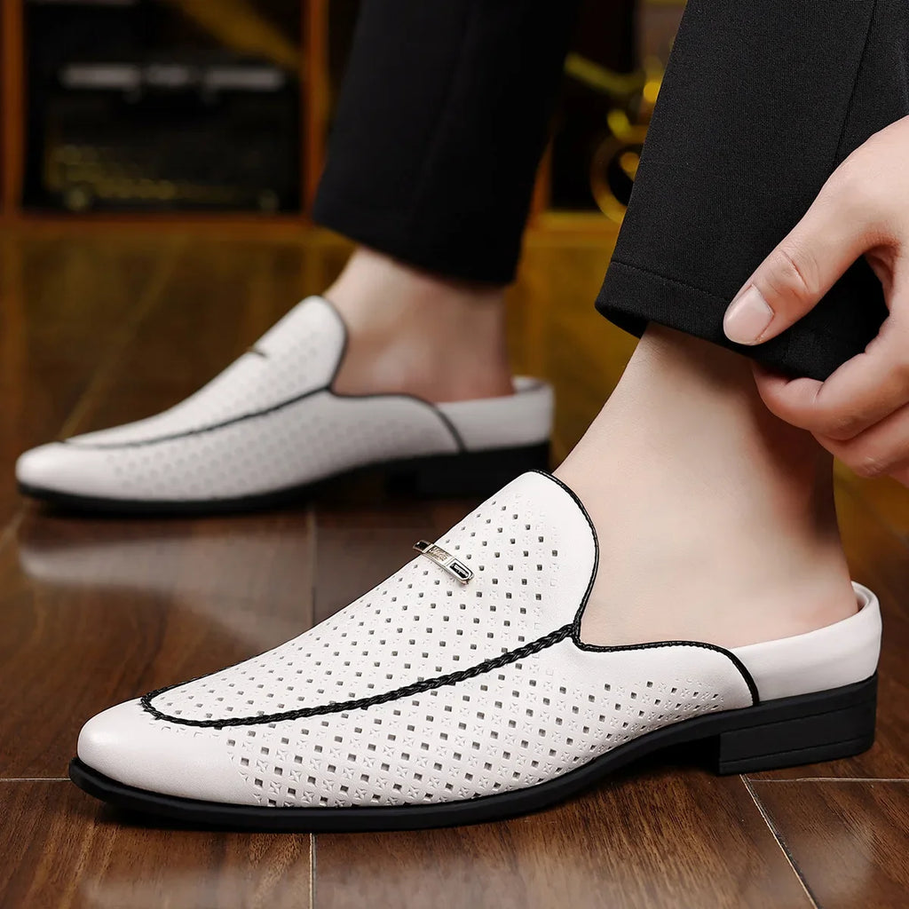 Mules Cuir Slip-On Été