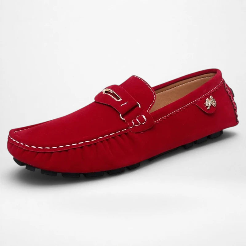 Mocassins Coloré Cuir Automne
