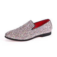 Mocassins Velours Boucle Métal