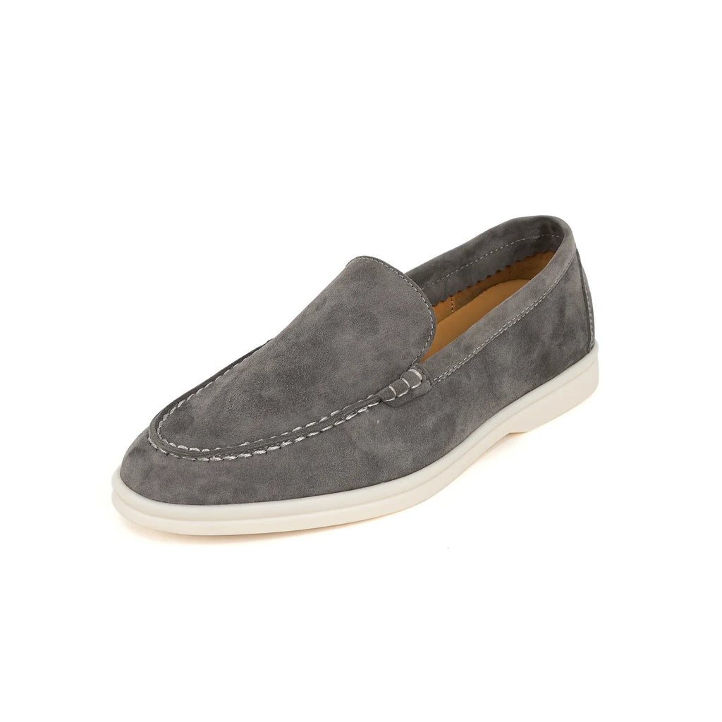 Mocassins Femme Cuir Rétro Classique