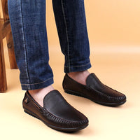 Mocassins Homme Cuir Designer Driving