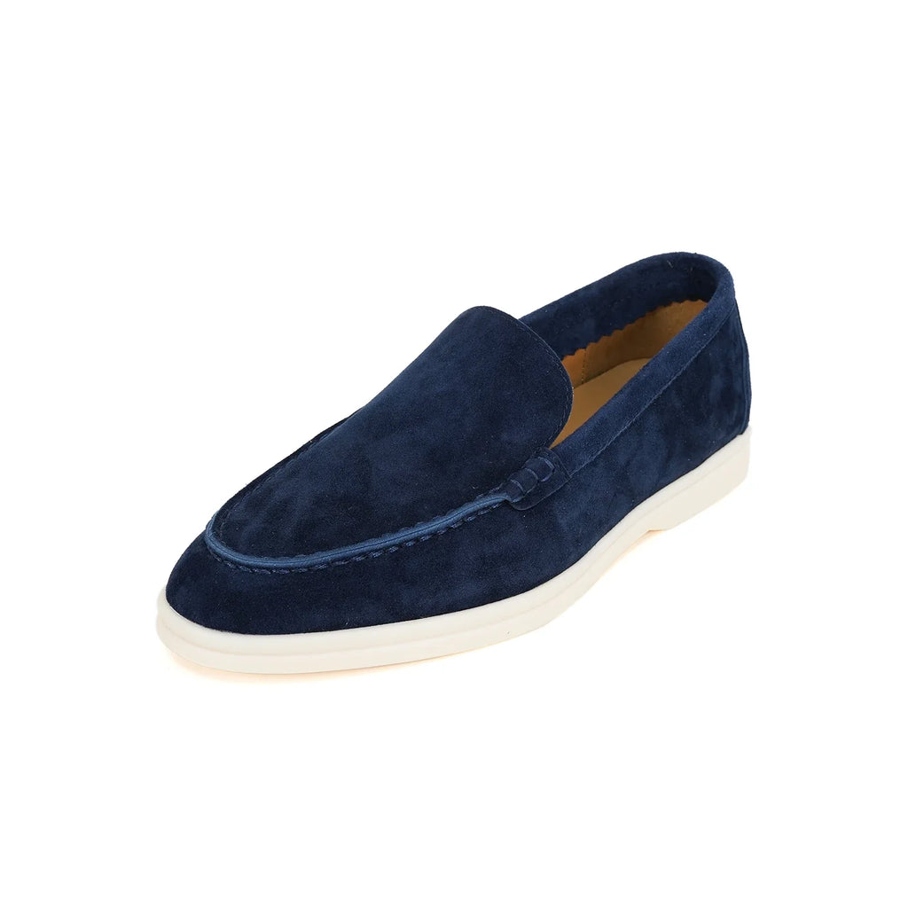 Mocassins Femme Cuir Rétro Classique