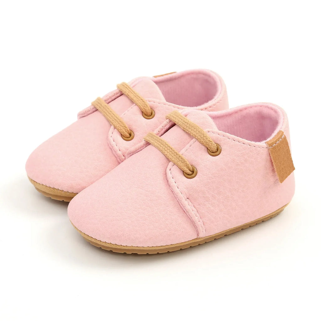 Bottes Bébé PU Rétro Antidérapant
