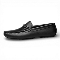 Mocassins Cuir Bureau Slip-On