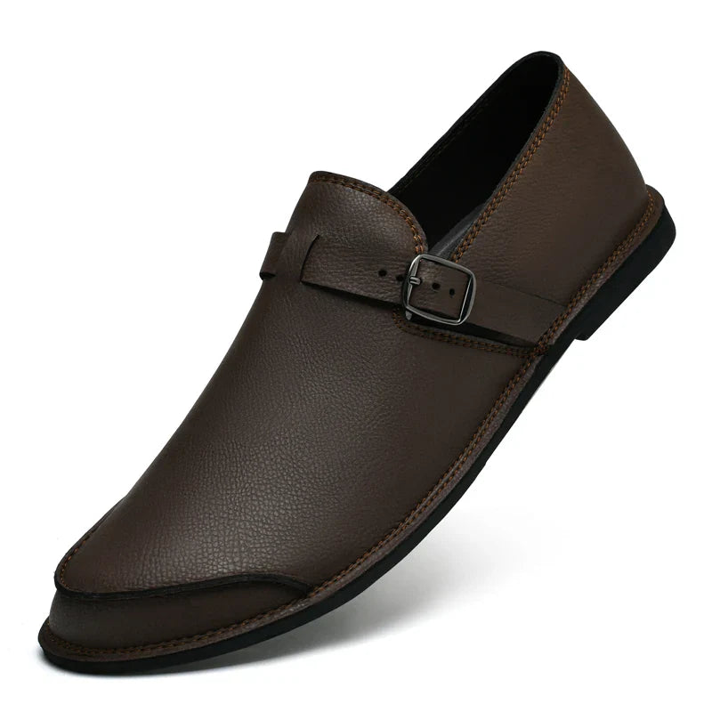 Mocassins Homme Cuir Designer Casual