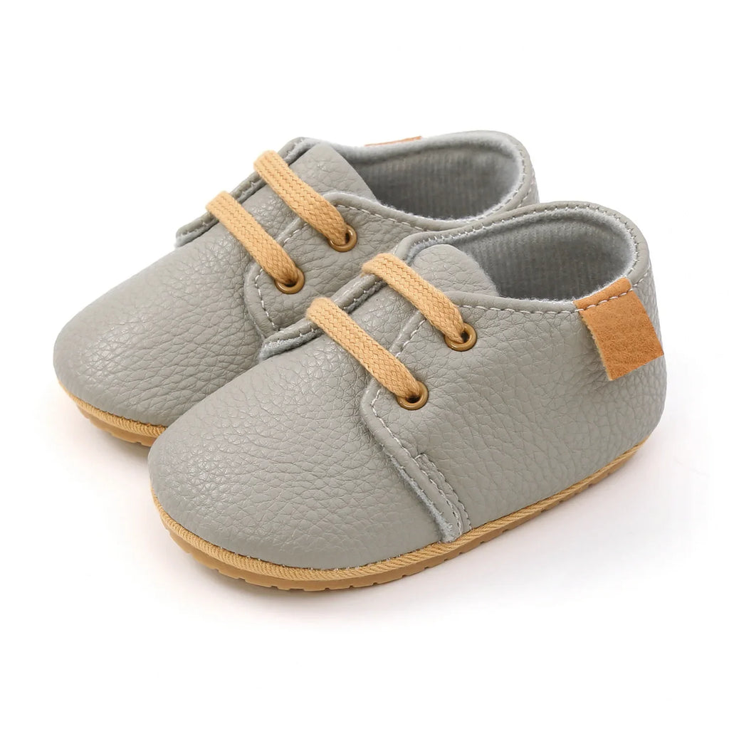 Bottes Bébé PU Rétro Antidérapant