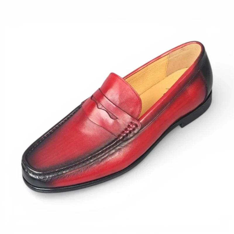 Mocassins Homme Penny Cuir Classique