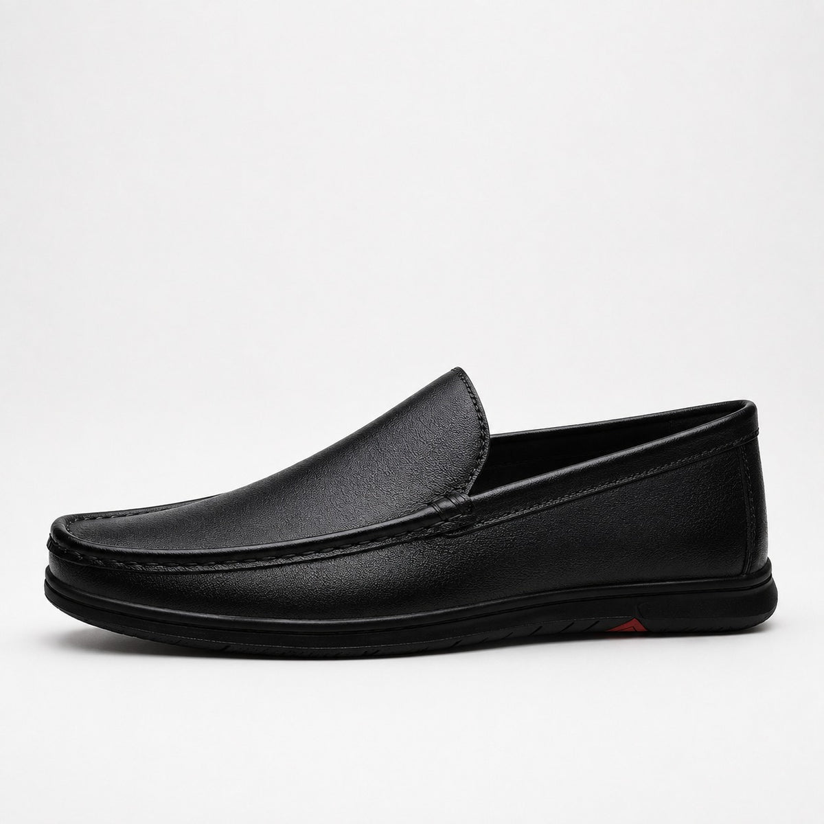 Mocassins Homme Cuir Italien Noir