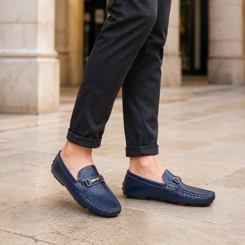 Mocassins Homme Cuir Driving Tendance