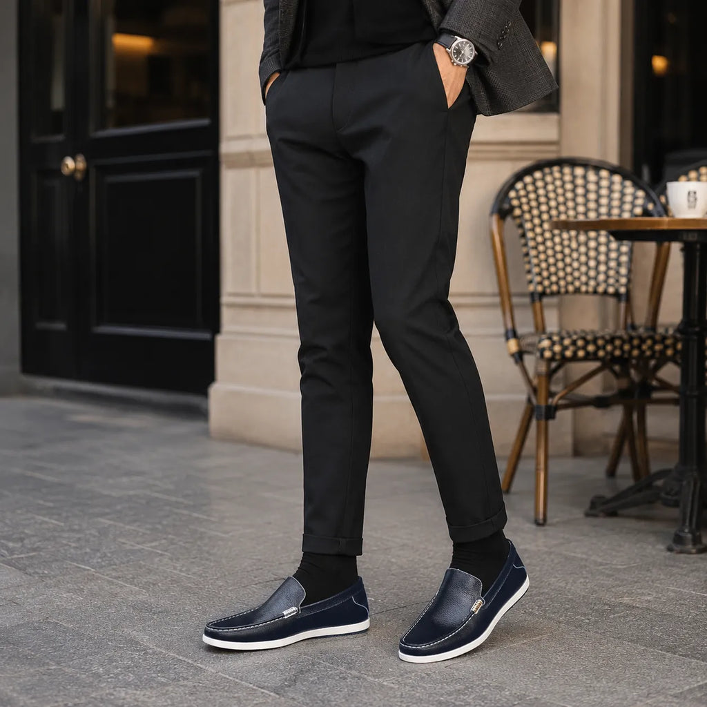 Mocassins Cuir Style Anglais