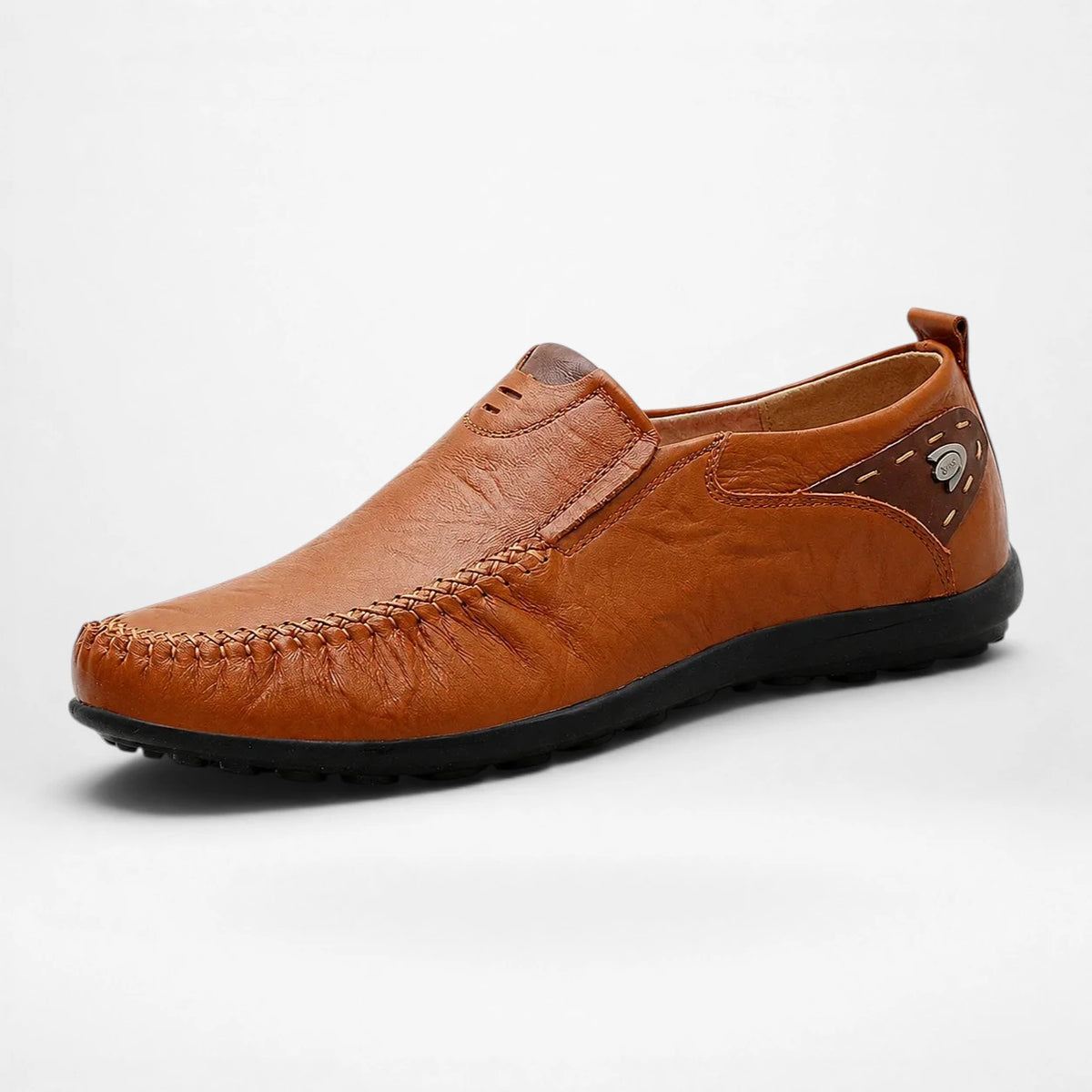 Mocassins Cuir Véritable Homme