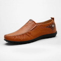 Mocassins Cuir Véritable Homme