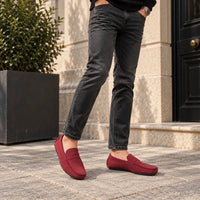 Mocassins Homme Daim Léger Respirant
