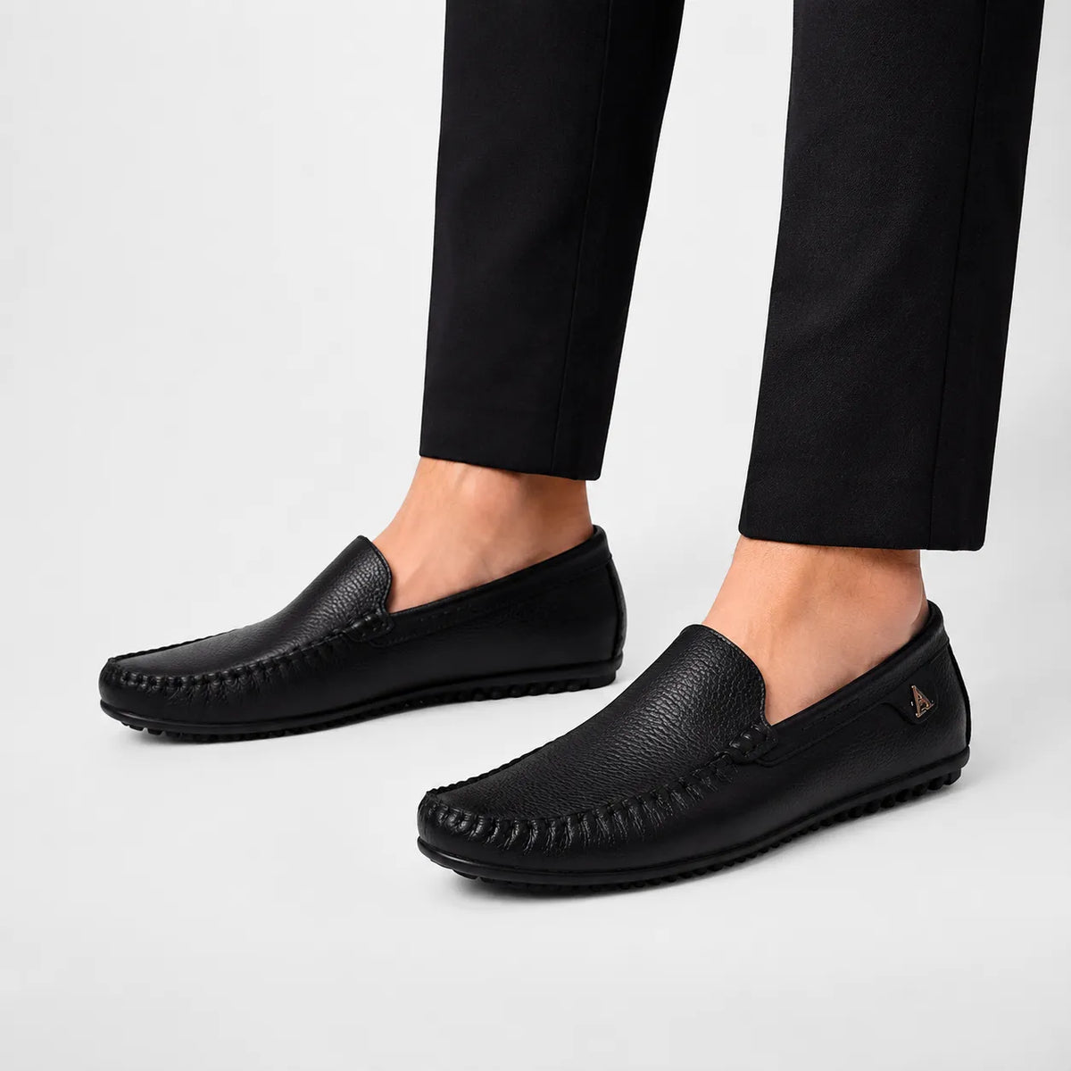 Mocassins Homme Cuir Designer Driving