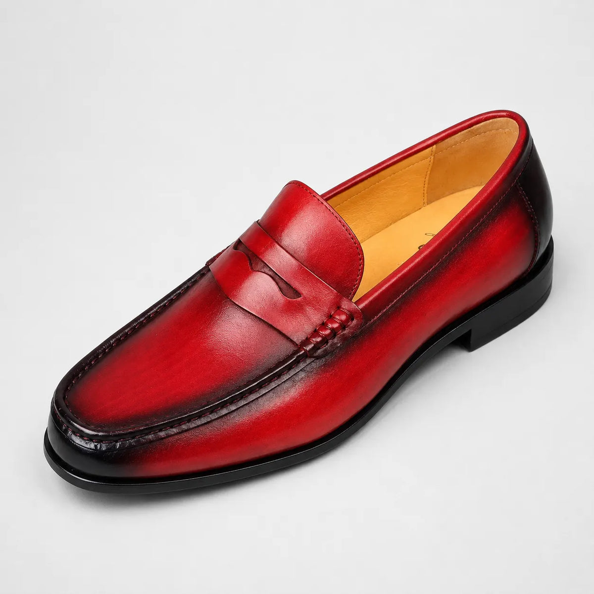 Mocassins Homme Penny Cuir Classique