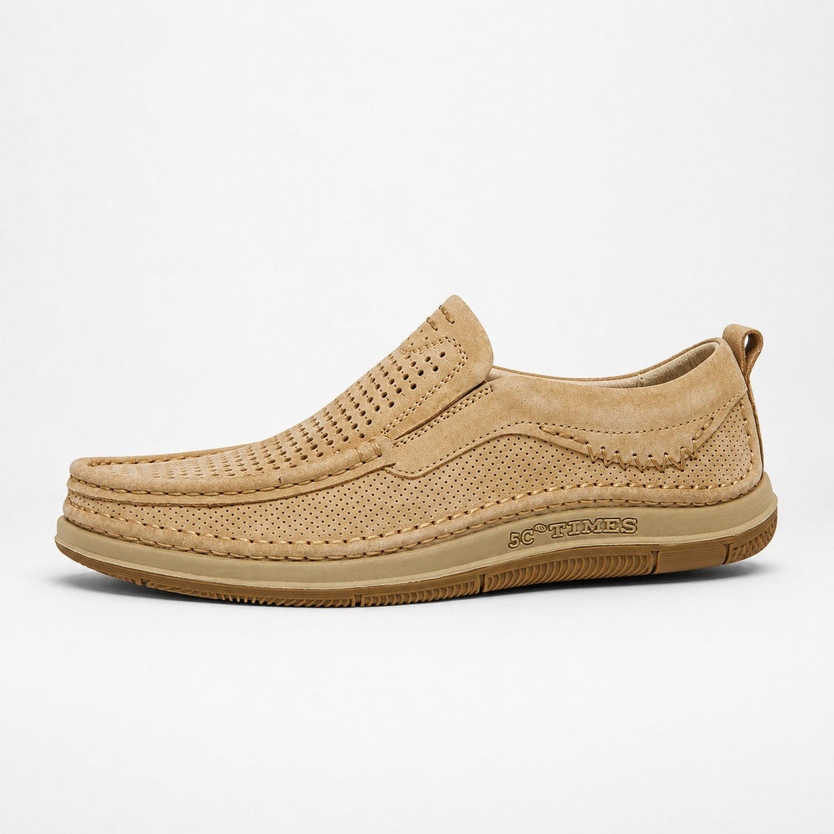 Mocassins Homme Cuir Souple Respirant