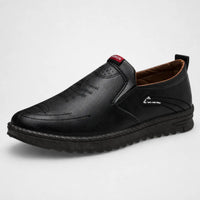 Mocassins Homme Cuir Couture Contrastée