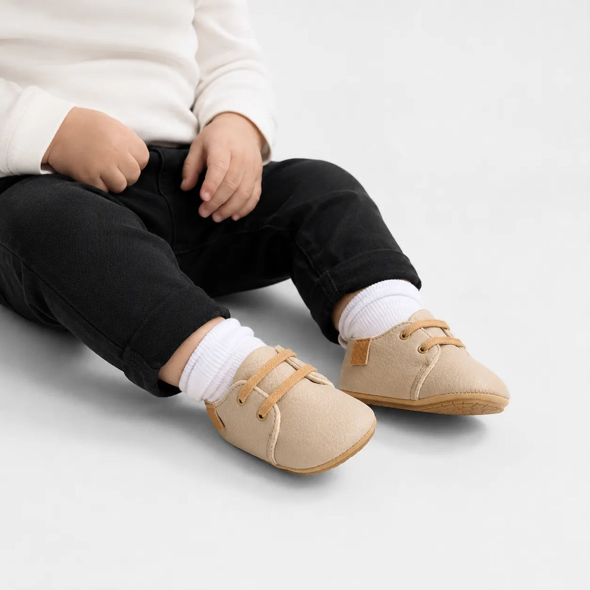 Bottes Bébé PU Rétro Antidérapant
