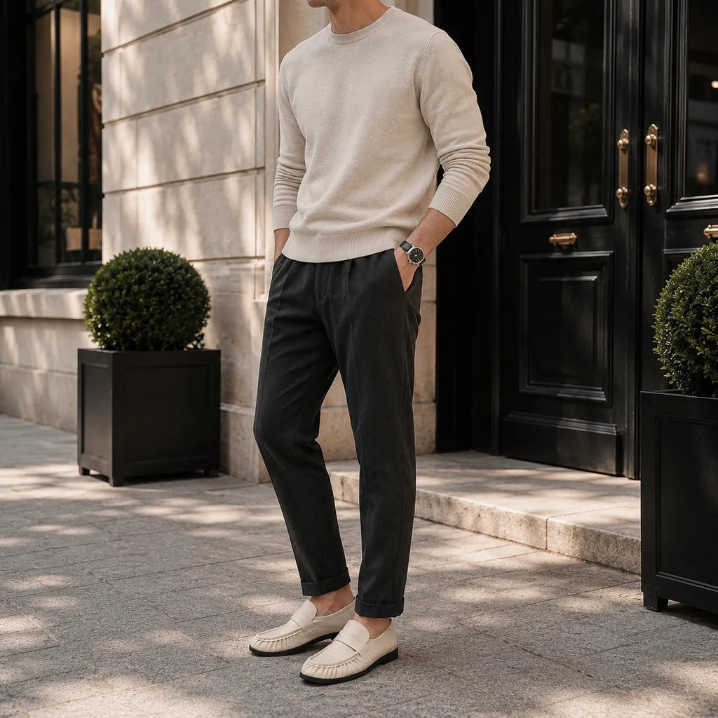 Mocassins Homme Pointu Élégant