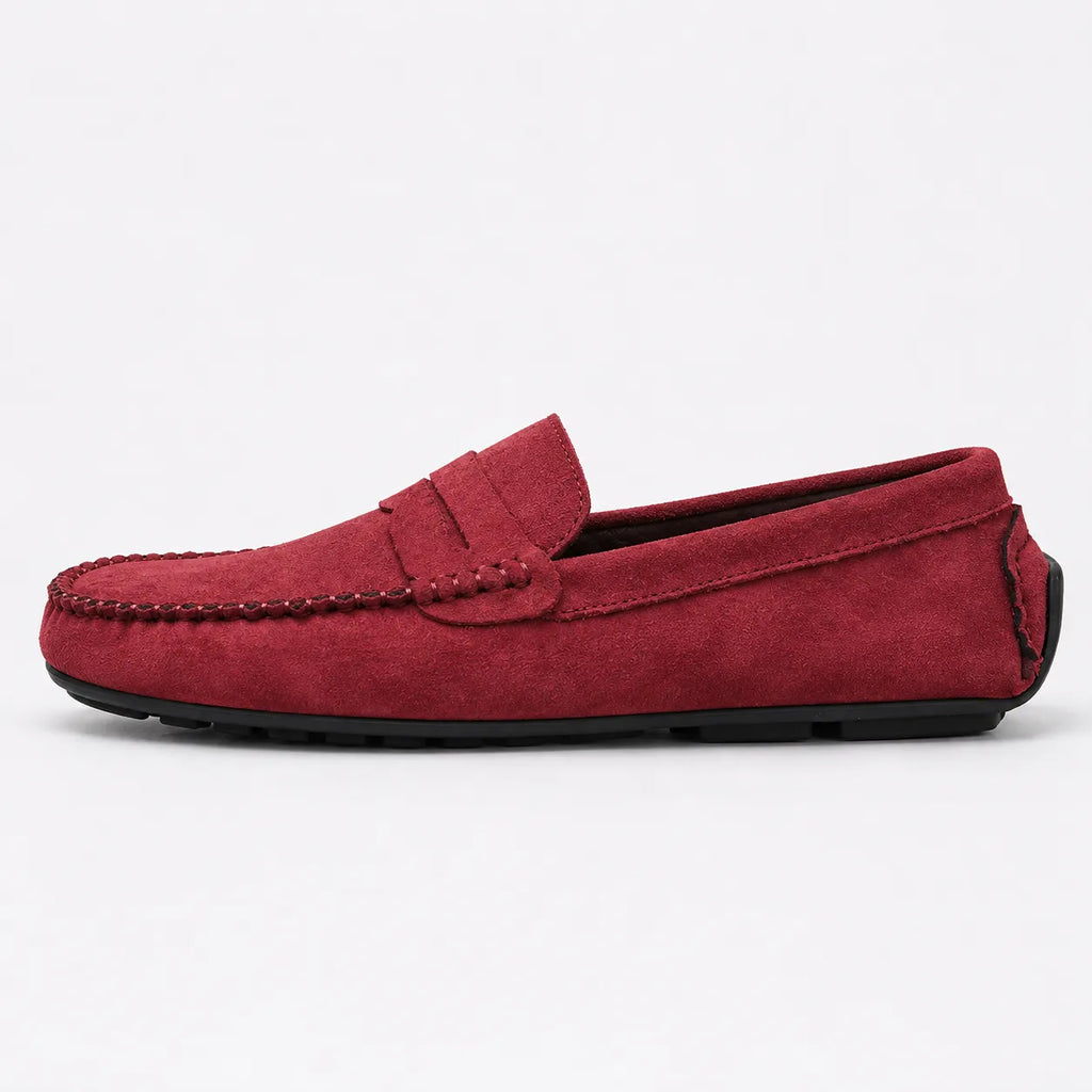 Mocassins Homme Daim Léger Respirant