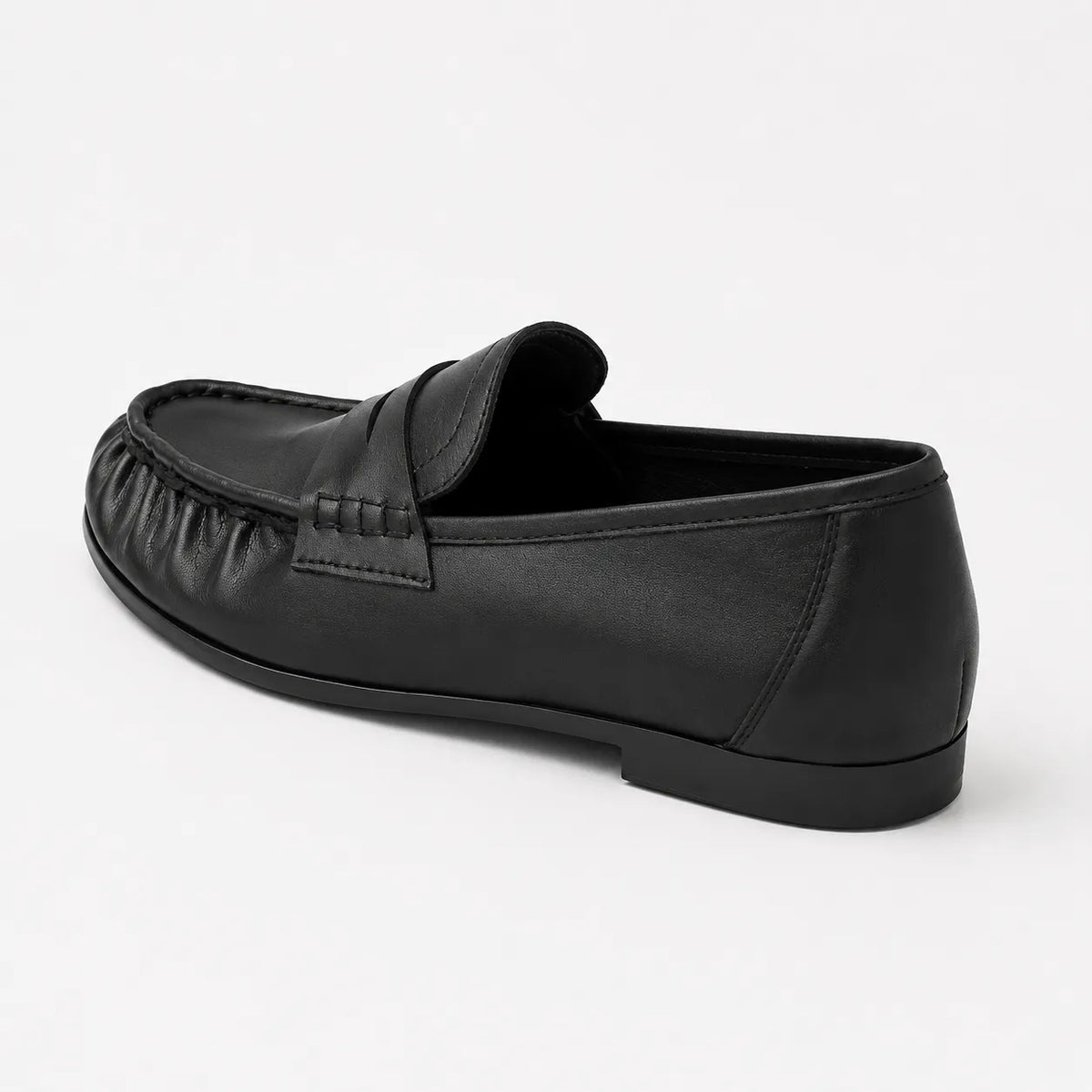 Mocassins Femme Cuir Plissé Luxe