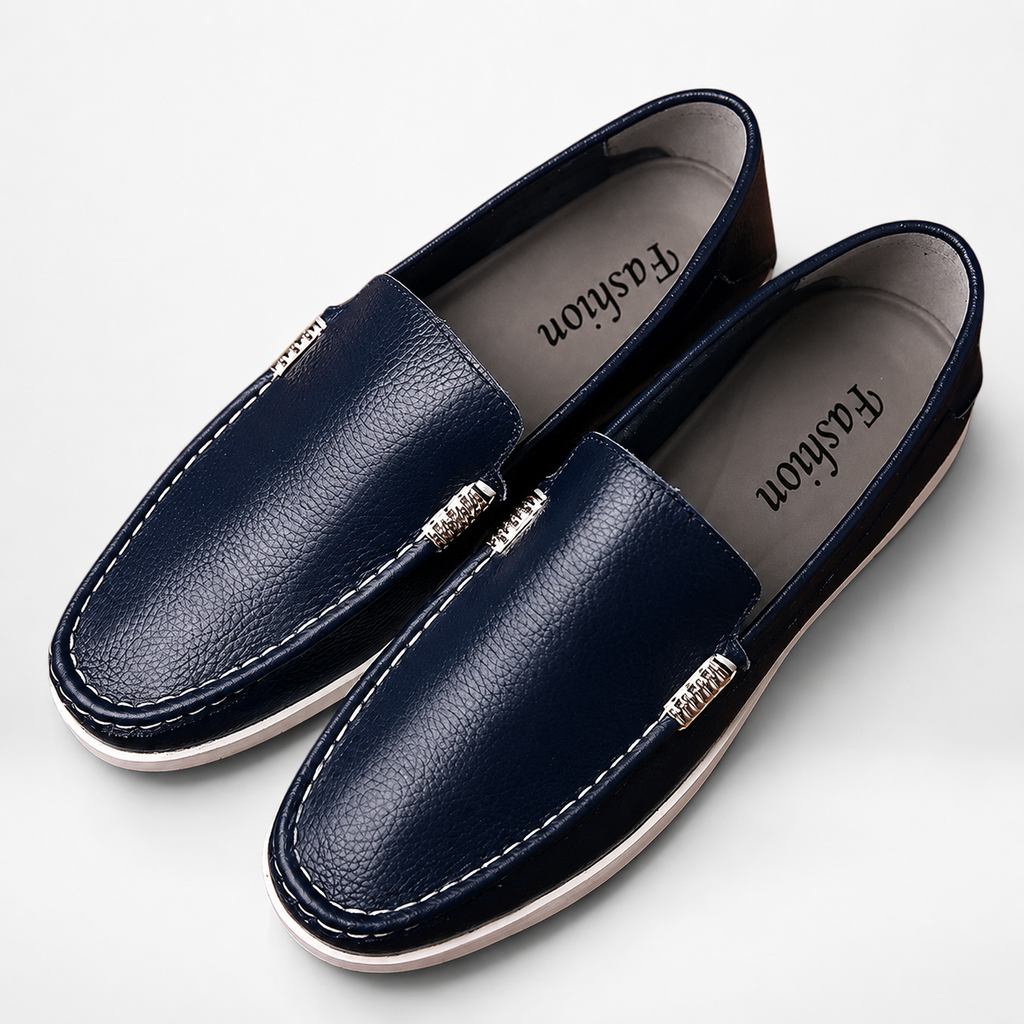 Mocassins Cuir Style Anglais