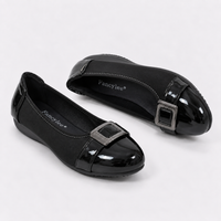 Mocassins Femme Boucle Carrée Vintage