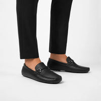Mocassins Cuir Bureau Slip-On