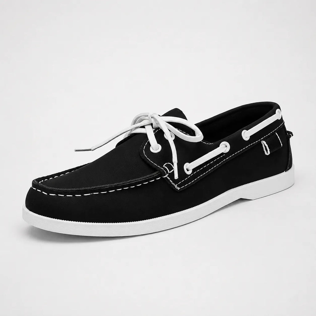 Mocassins Homme Bateau Cuir PU
